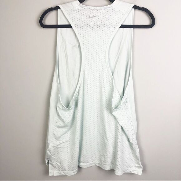 NIKE | Icy Pale Mint Green Racerback Dri-Fit Running Tank Top Women’s XL - Picture 4 of 7